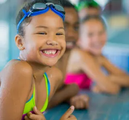 kids swimming