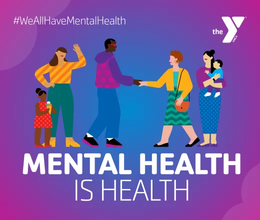 group of people graphic form for mental health